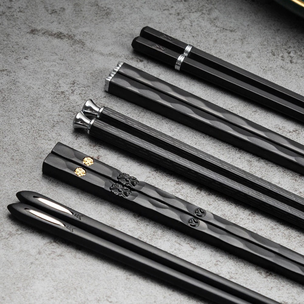 Premium Metal Chopstick Set for Fine Dining - Dotisk
