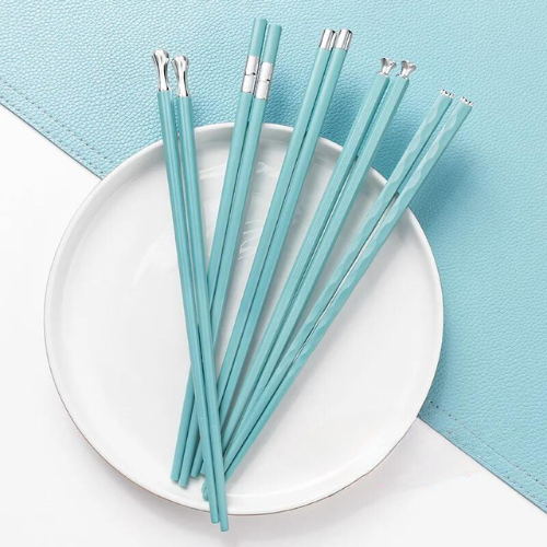 Premium Metal Chopstick Set for Fine Dining