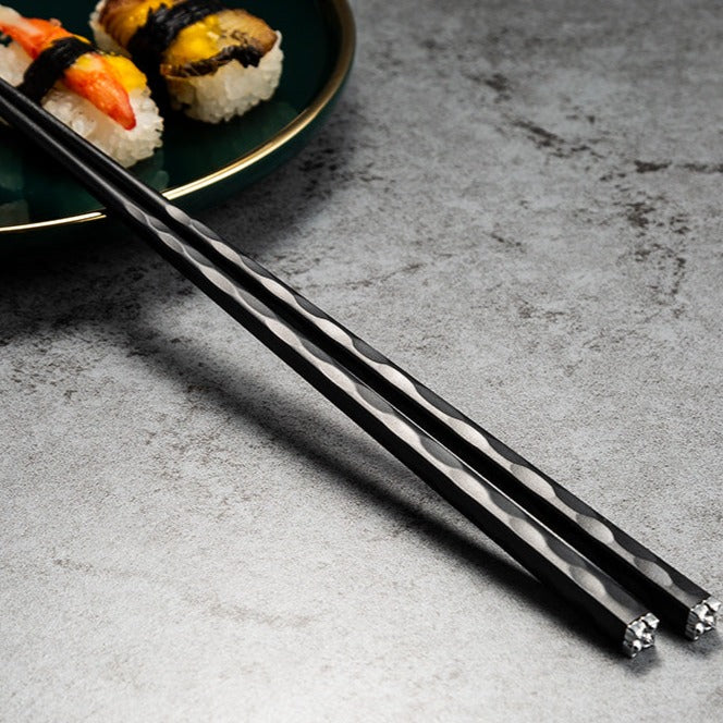 Premium Metal Chopstick Set for Fine Dining