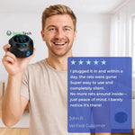Plug-In Ultrasonic Rodent Deterrent for Indoor and Outdoor Use