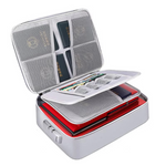 Document Organizer Bag with Zipper, Fireproof Document Bag Water-Resistant for Letter Size Papers and Valuables