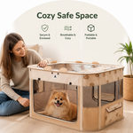 Dotisk Collapsible & Space-Saving Steel-Wire Pet House