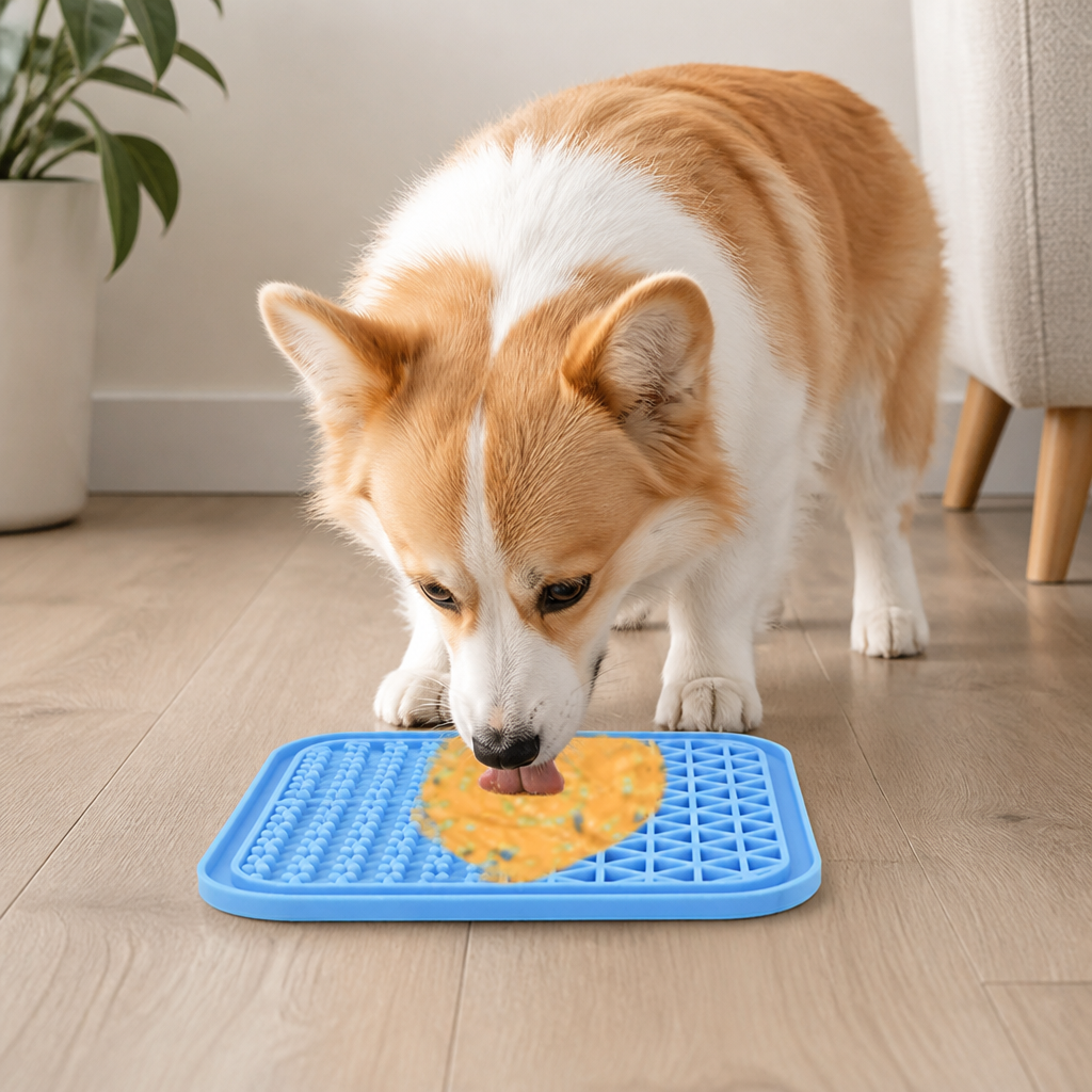 Dotisk Suction-Cup Slow Feeder Lick Mat