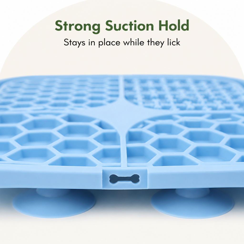 Dotisk Suction-Cup Slow Feeder Lick Mat