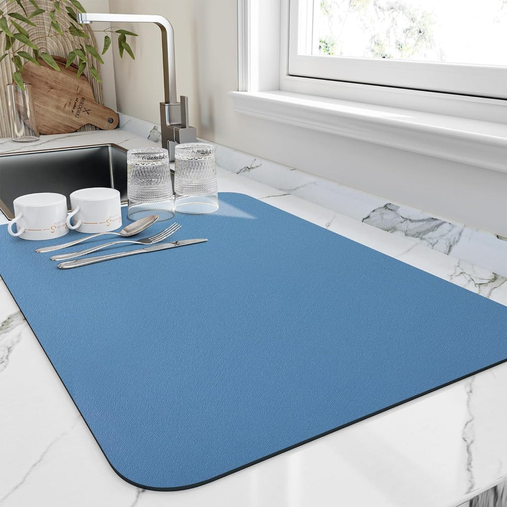 Fast Dry Kitchen Mat for Countertops and Tables