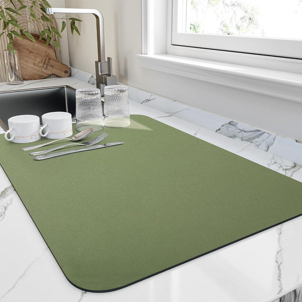Fast Dry Kitchen Mat for Countertops and Tables