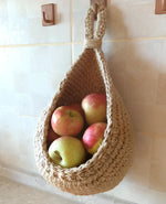 Eco-Friendly Jute Hanging Baskets | Handcrafted Storage Solution for Home
