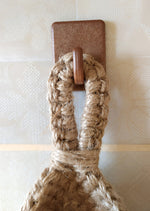 Eco-Friendly Jute Hanging Baskets | Handcrafted Storage Solution for Home