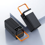 EcoCharge | Portable Solar Power Bank with LCD Display & Fast Charging | Durable Design for Outdoor Adventures