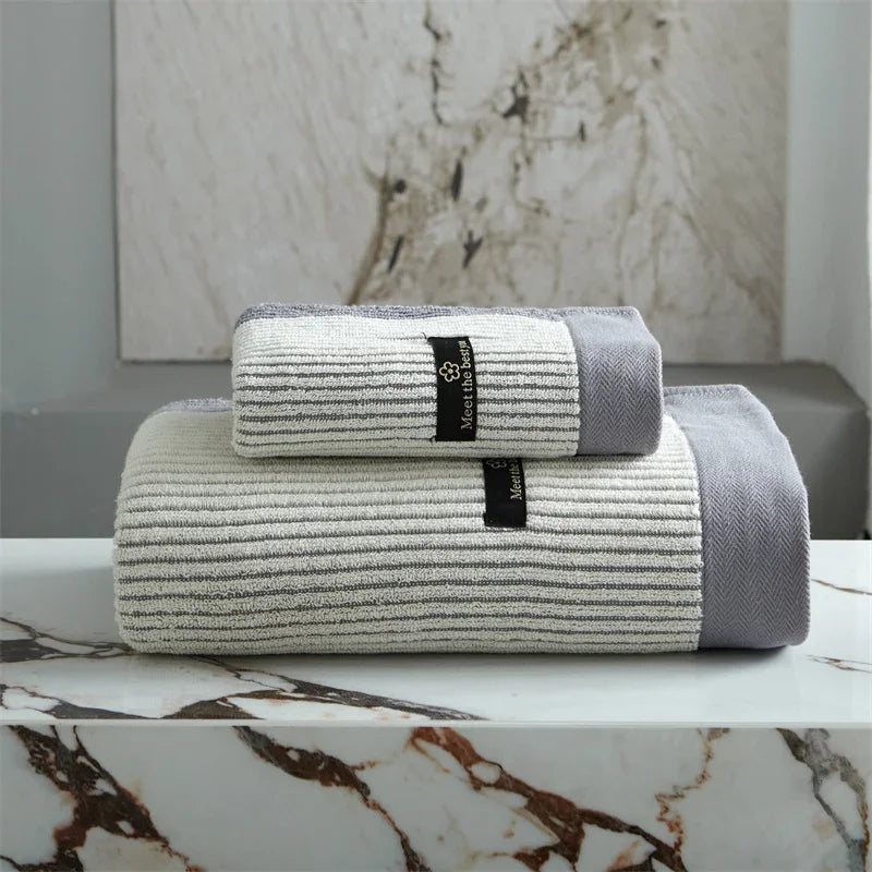 Natural Fiber Soft Absorbent Bath Towel