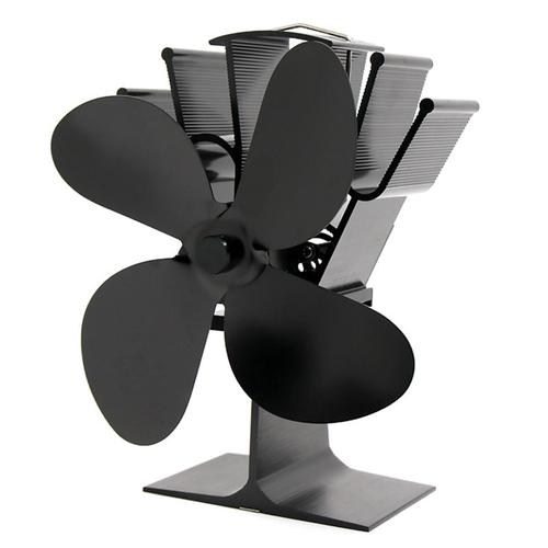 Heat Powered Wooden Stove Aluminum Air Fan - Dotisk