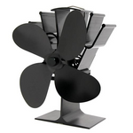 Heat Powered Wooden Stove Aluminum Air Fan - Dotisk