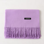 Soft Cozy Women's Winter Scarf with Classic Pattern - Dotisk