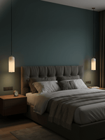 Elegant Alabaster Globe Pendant Light with Brass Finish | Adjustable Height for Versatile Illumination