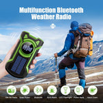 Dotisk Emergency Weather Radio | Multi-Power Hand Crank Radio with NOAA Alerts | Reliable Communication for Safety
