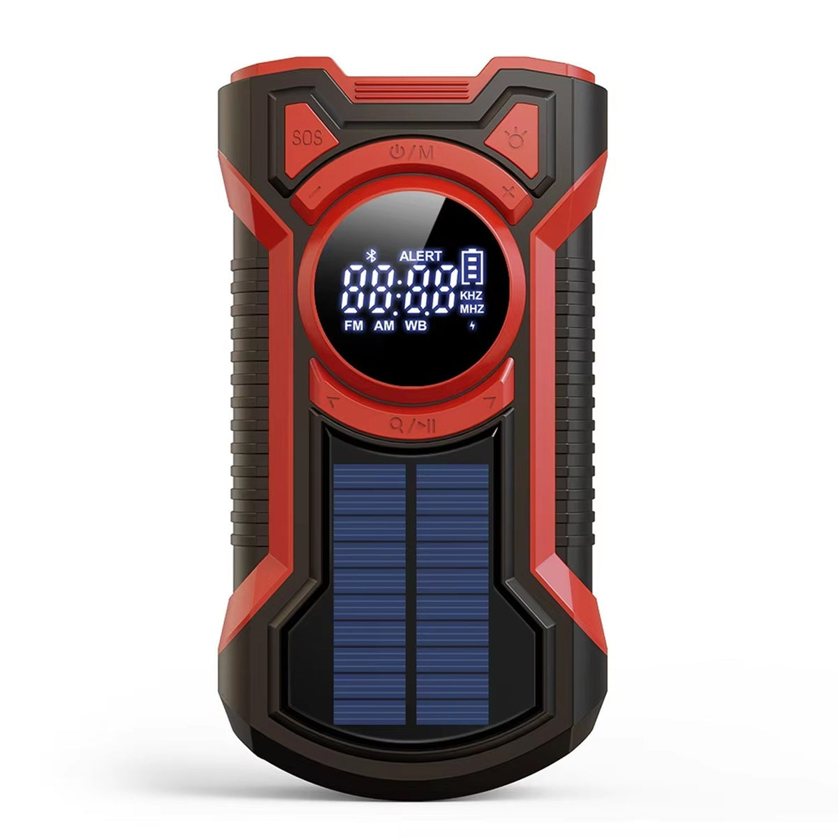 Dotisk Emergency Weather Radio | Multi-Power Hand Crank Radio with NOAA Alerts | Reliable Communication for Safety