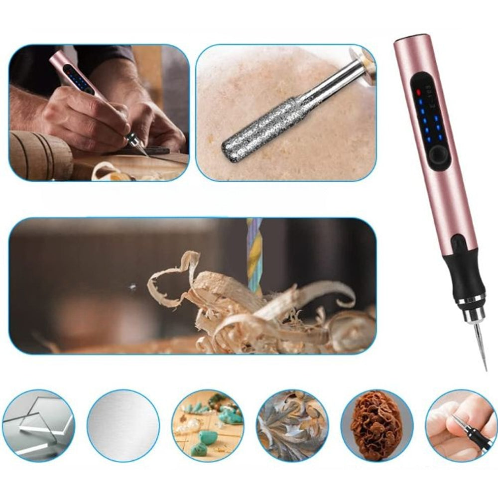 Engraving Pen | USB Rechargeable Metal Tool with Adjustable Speed | Precise Control for Creative Projects
