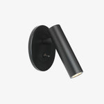 Adjustable LED Reading Sconce Black Metal 12 Inch Swing Arm for Bedroom Nightstand Task Light Directional Modern Wall Mount