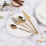 Premium 24-Piece Silverware Dining Set