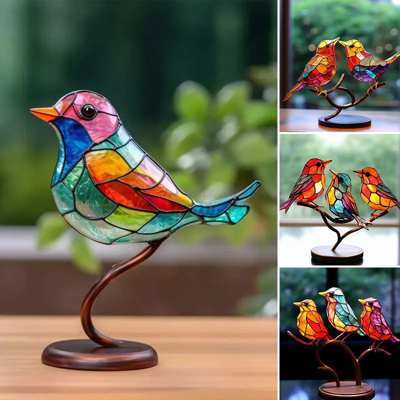 Birds on Branches Ornaments