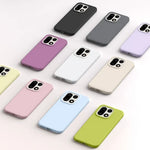 Soft-Touch Silicone Phone Case with Camera Protection for Android Models – Shock-Absorbing Cover with Raised Edges & Fingerprint-Resistant