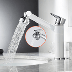 Flexible 360° Faucet Attachment with Integrated Spray Function for Effortless Cleaning