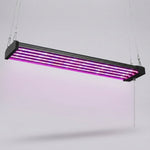 Overhead LED Plant Light Panel Dimmable Pull-Chain Full-Spectrum Hanging Fixture for Indoor Herb Gardens Vegetables Seedlings Adjustable Hei