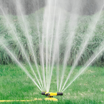 Rotating Sprinkler Head 360° Degree Coverage Adjustable Spray Nozzles Lawn Garden Irrigation System Water Sprayer for Grass Yard Flower