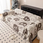 Gizmo Couch Cover - Cute Monster Print, Cartoon Design