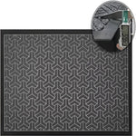 Glenwood Door Mat - Durable Geometric Design, Non-Slip Outdoor Welcome Mat