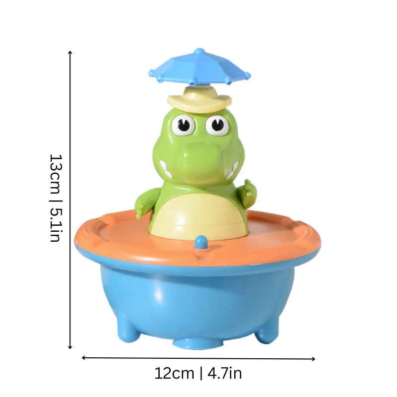 Fun LED Floating Crocodile Bath Toy