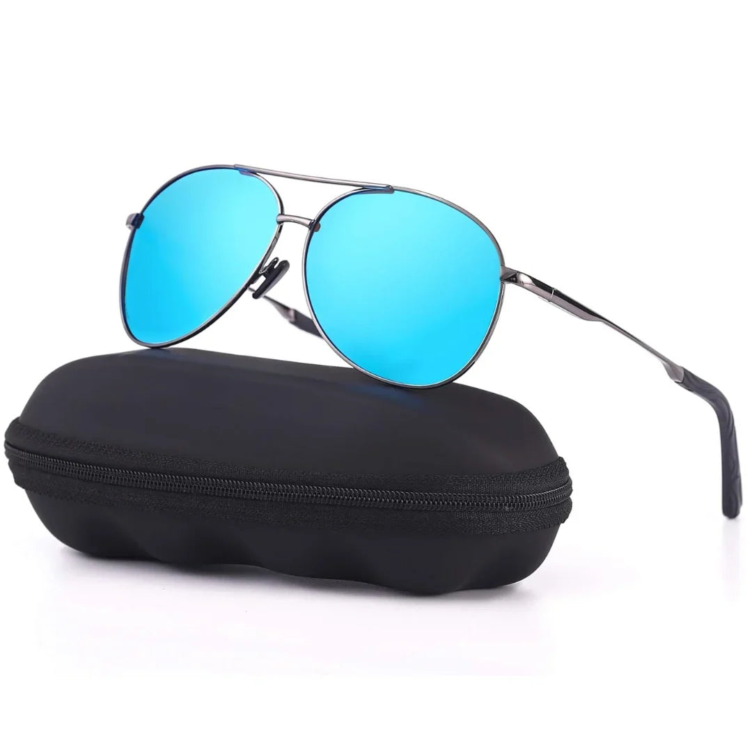 Polarized Aviator Sunglasses with UV400 Protection