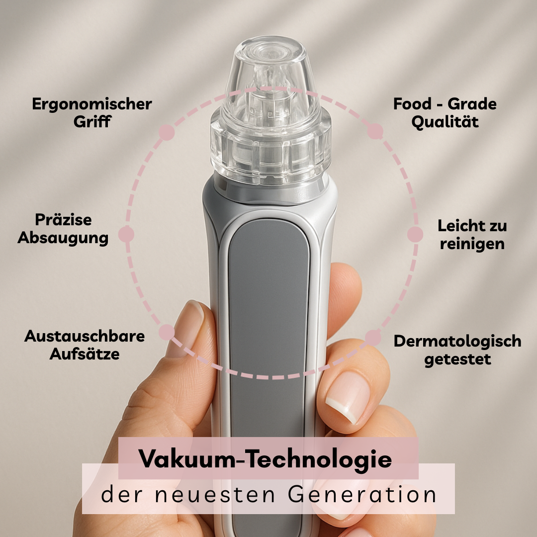 Facial Pore Cleaner with Hydrogen Oxygen Water Jet Technology for Deep Cleansing, Blackhead Removal & Skincare at Home