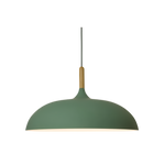 Wood and Iron Drop Light 14-24 Inches Diameter for Kitchen Island Dining Table Modern Minimalist Fixture E27 Socket Cord Height Adjustable