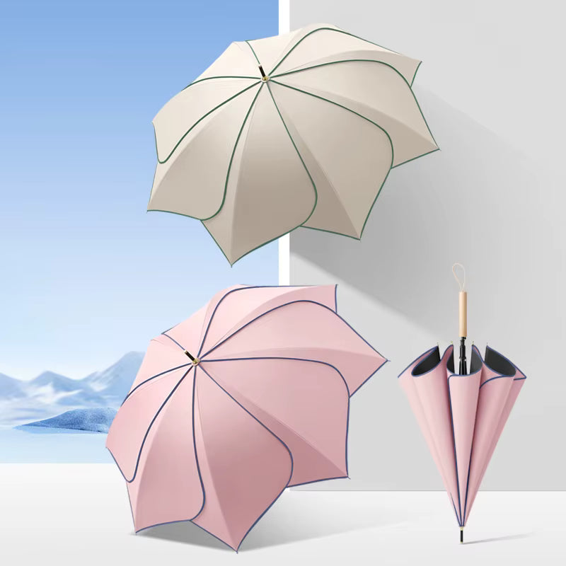 Ladies' umbrella with floral motif