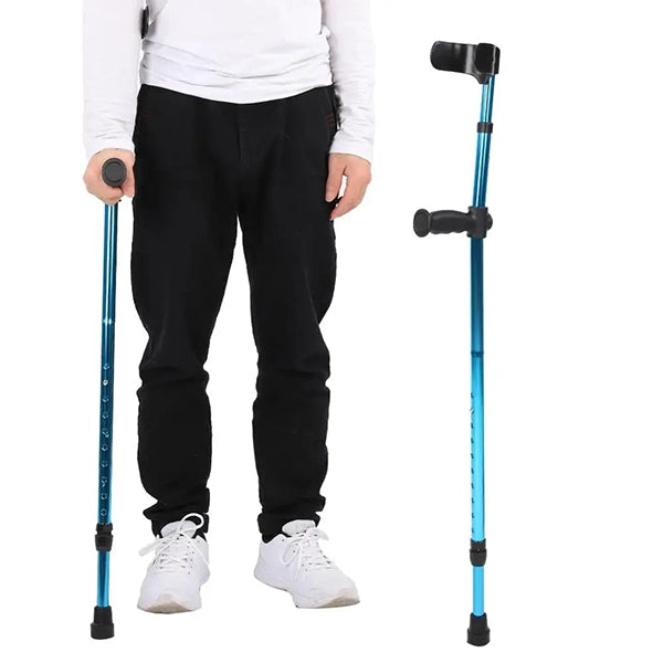 Versatile Mobility Aid | Adjustable Height with Lightweight Design | Compact and Durable for Enhanced Independence