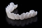 Removable Snap-On Veneers for Temporary Smile Makeover – Heat-Moldable Cosmetic Teeth Covers for Top Teeth