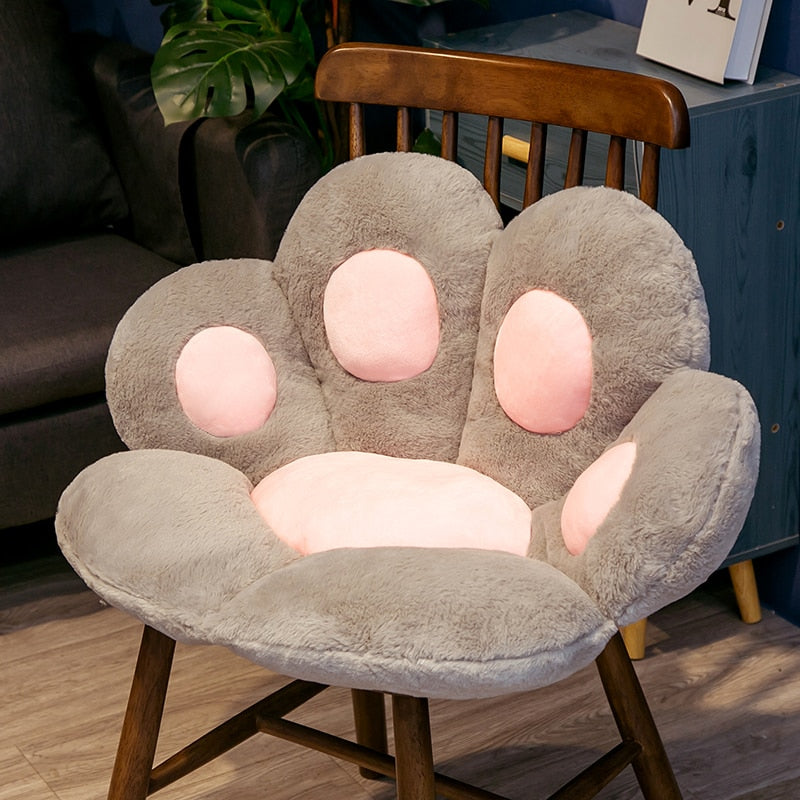 Soft Cat Paw Cushion