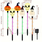 HauntLites™ - Set of 6 Solar Light Stakes