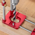 Handheld Drill Guide Jig with Adjustable Depth Stop | Portable Tool for Precision Woodworking