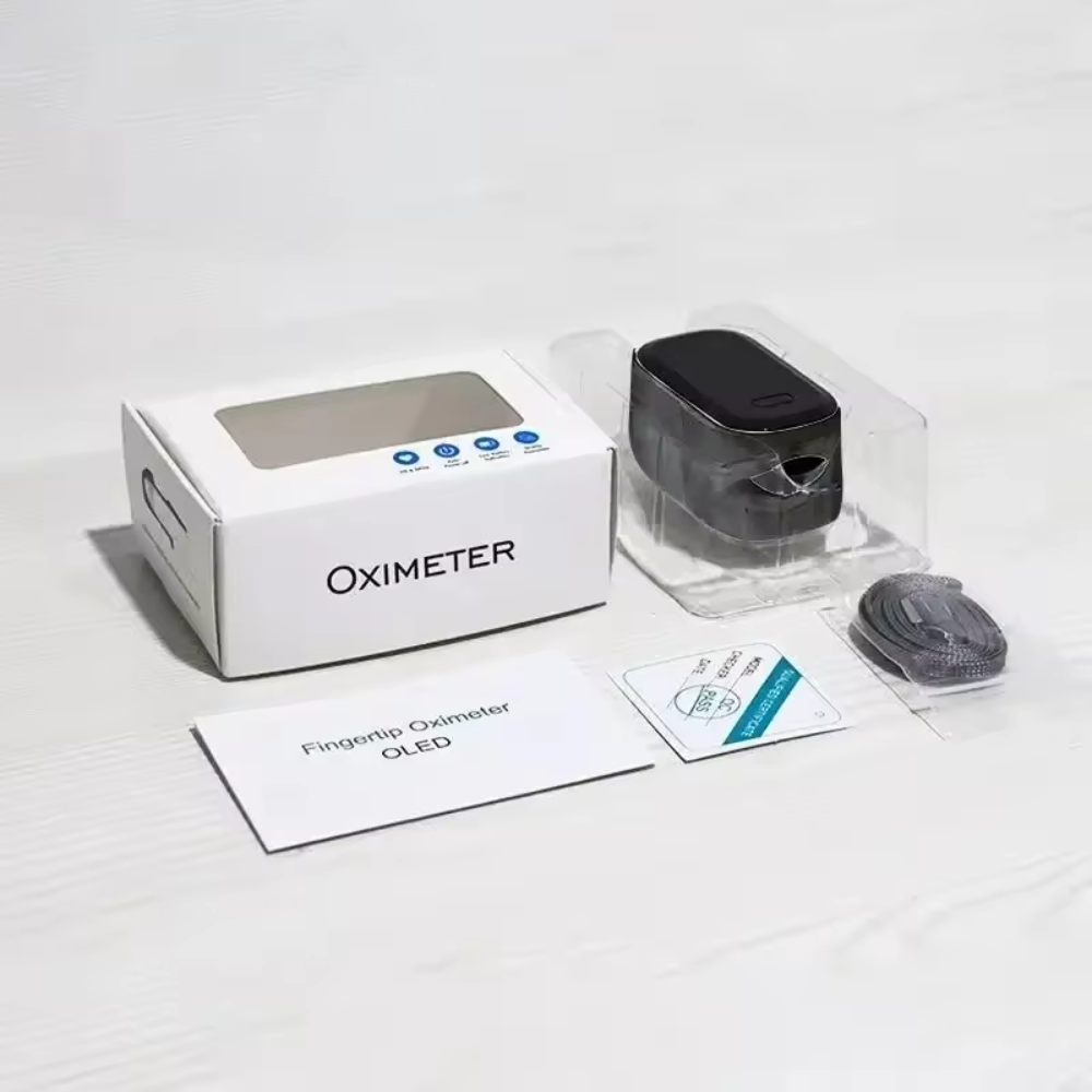 Pulse Oximeter with OLED Display | Compact Design for Accurate Readings