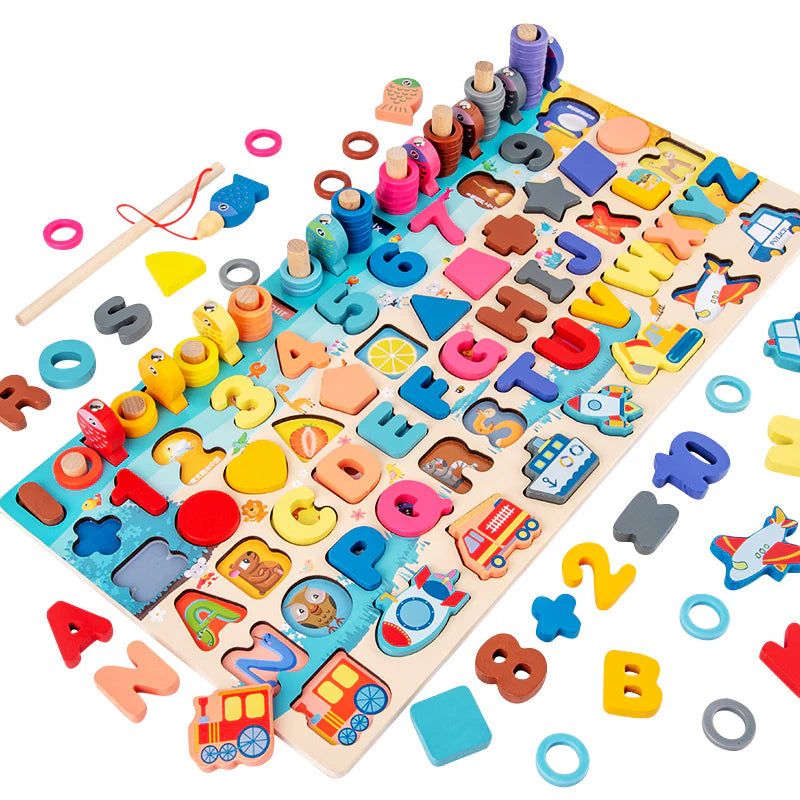 Wooden Montessori Learning Toy for Kids