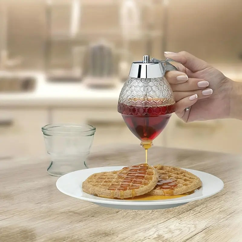 HoneyGlide™ - Crystal Honey Dispenser