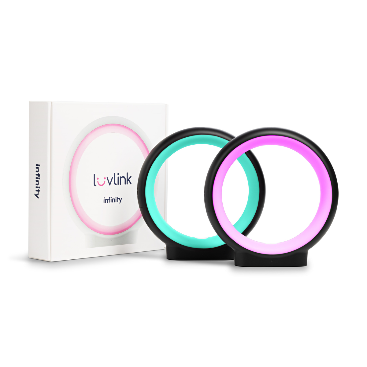 Infinity Lamp | Unique Connection Lamp with Sound Messaging Feature | Thoughtful Gift for Long-Distance Relationships