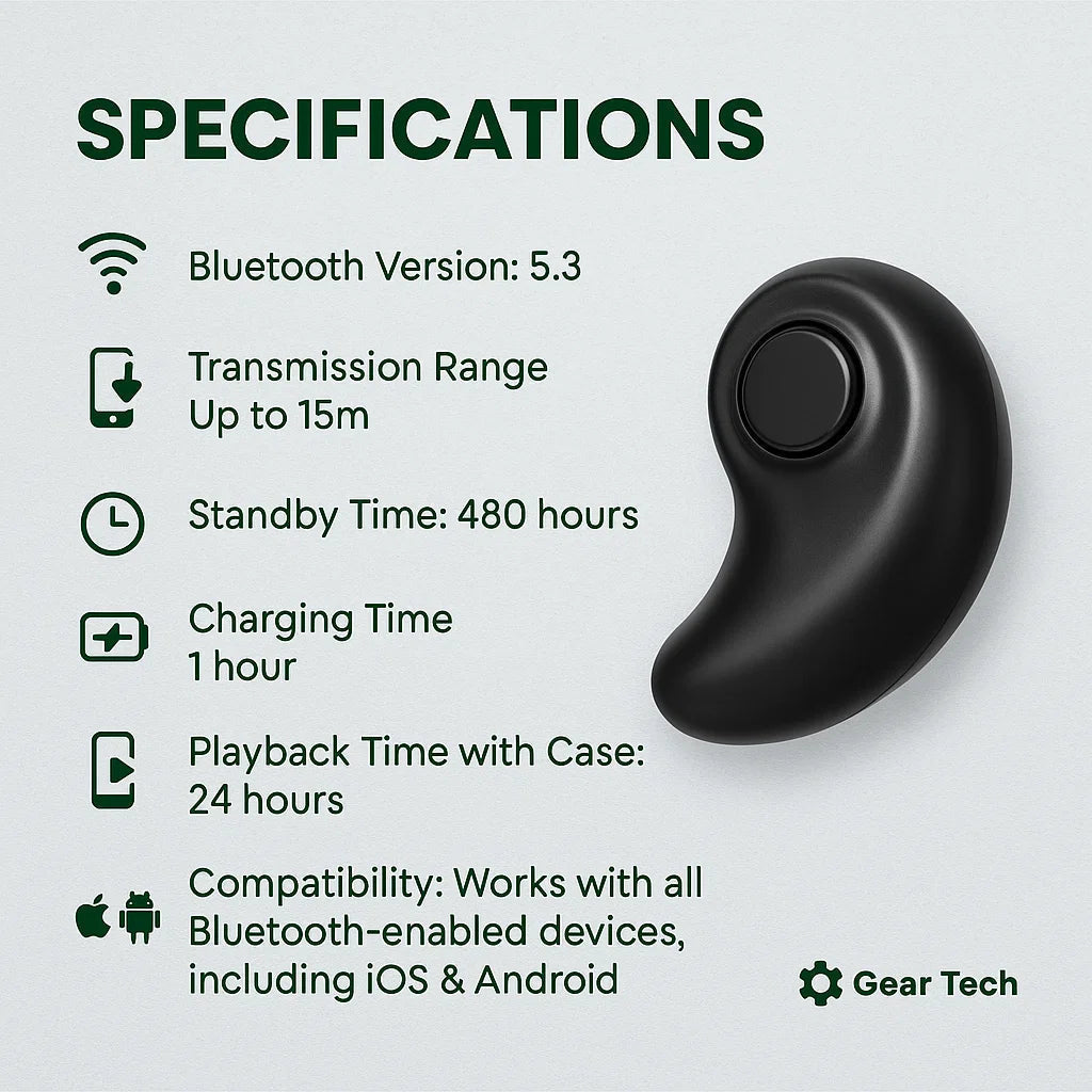 SoundPro | Cordless Noise Cancelling Bluetooth Travel Headphones