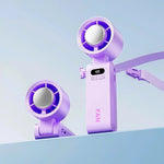 Handheld Portable Turbo Fan With Ice Cooler