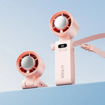 Handheld Portable Turbo Fan With Ice Cooler