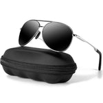 Polarized Aviator Sunglasses with UV400 Protection