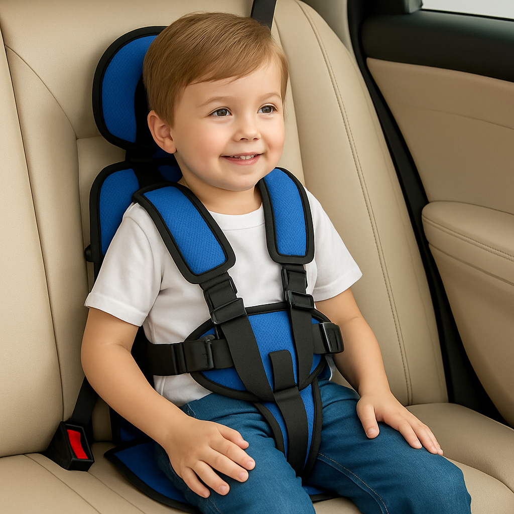 Portable Folding Baby Car Booster Seat