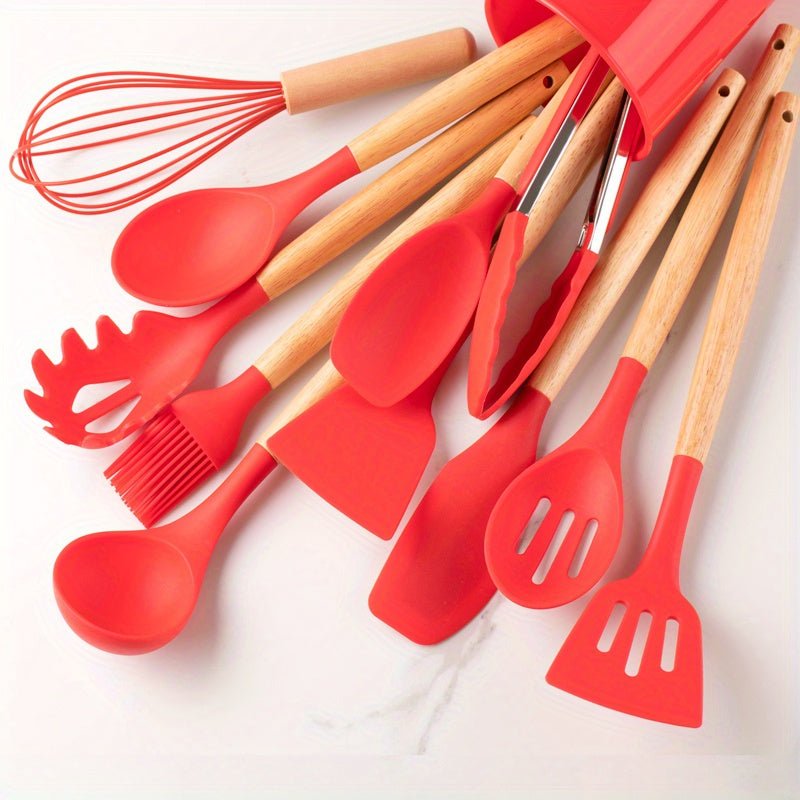 Easy Grip Silicone Kitchen Tool Set